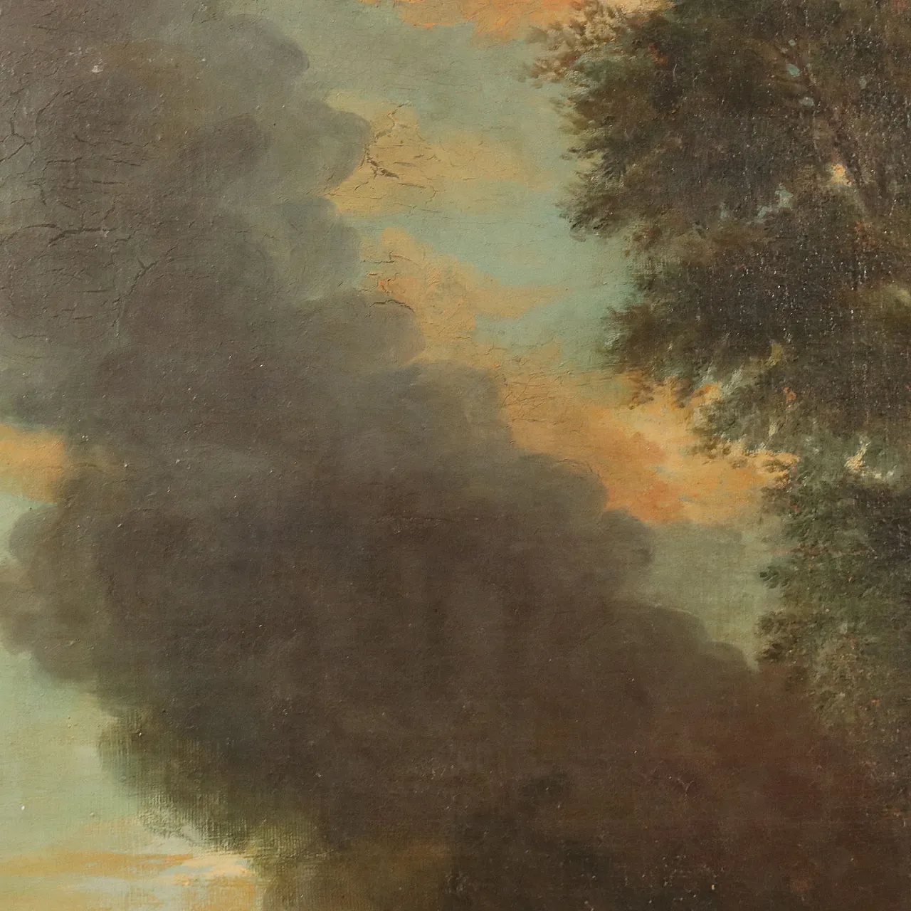 The Nymphs Burn Telemachus' Ship, oil on canvas, 17th century 8