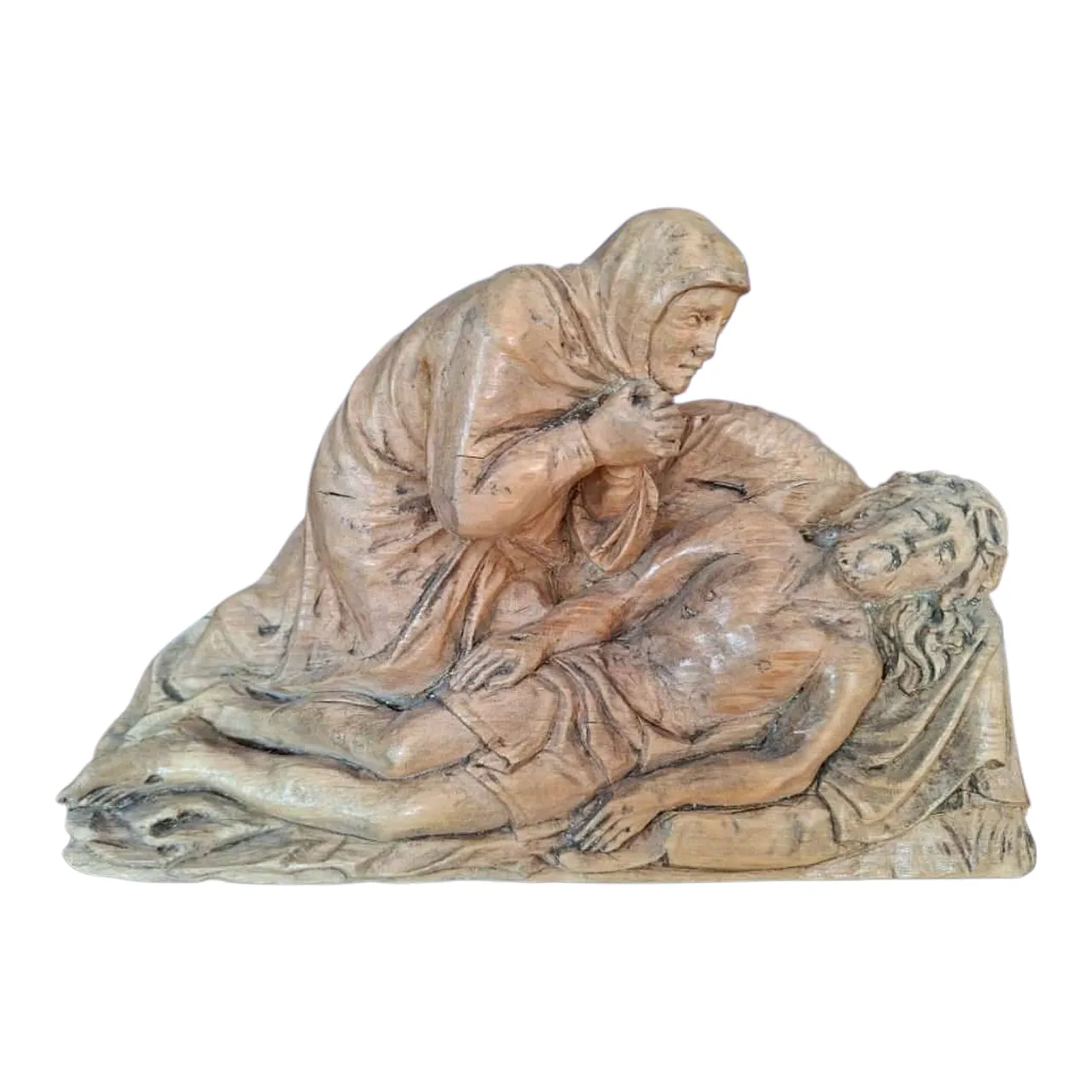 Baroque Pietà Sculpture - Venetian School, 17th Century 1