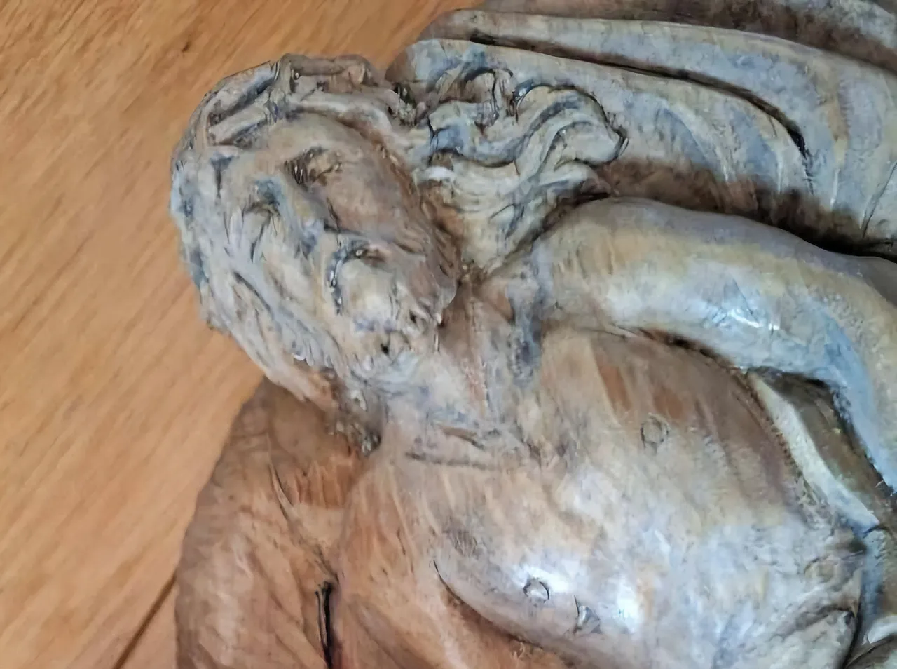 Baroque Pietà Sculpture - Venetian School, 17th Century 4