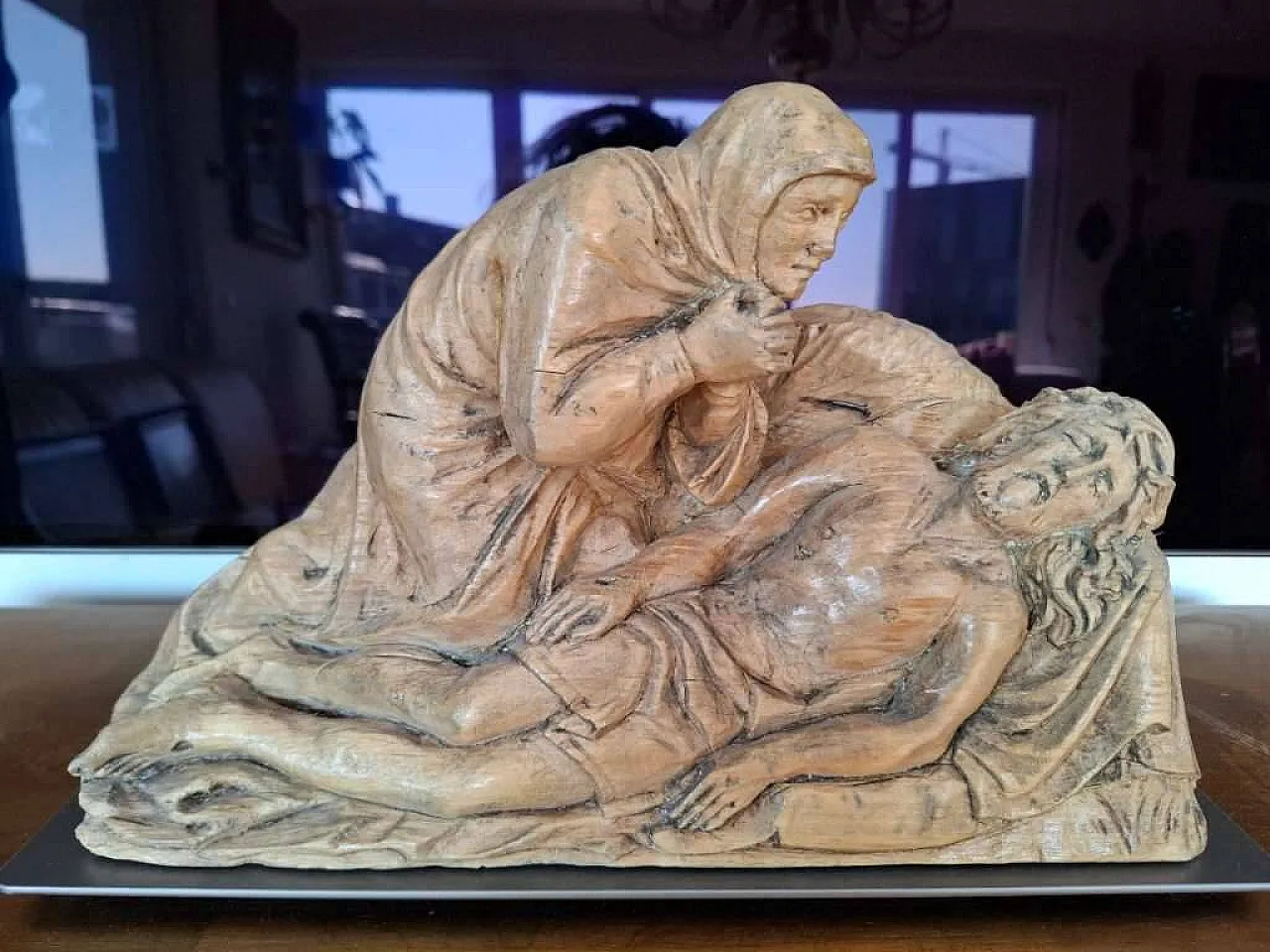 Baroque Pietà Sculpture - Venetian School, 17th Century 10