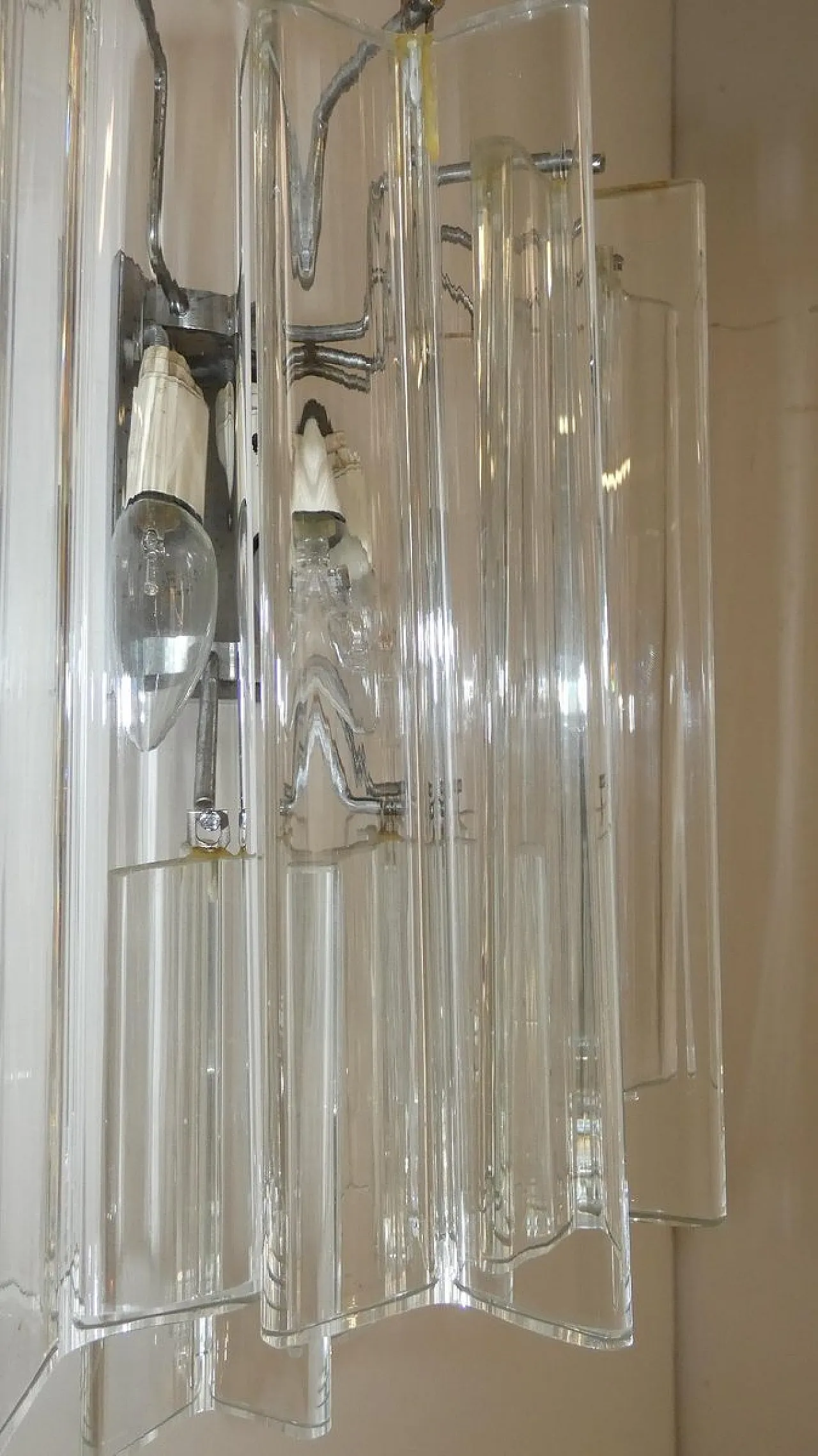 Trilobi wall lamp by Paolo Venini, Italy, 1970s 4