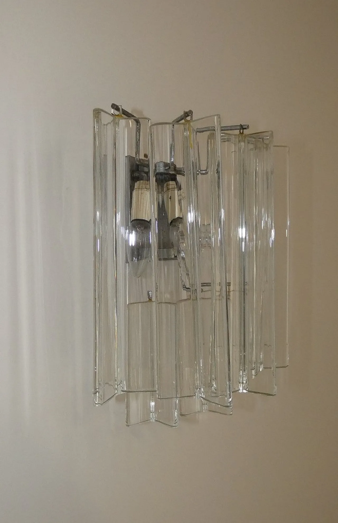 Trilobi wall lamp by Paolo Venini, Italy, 1970s 8