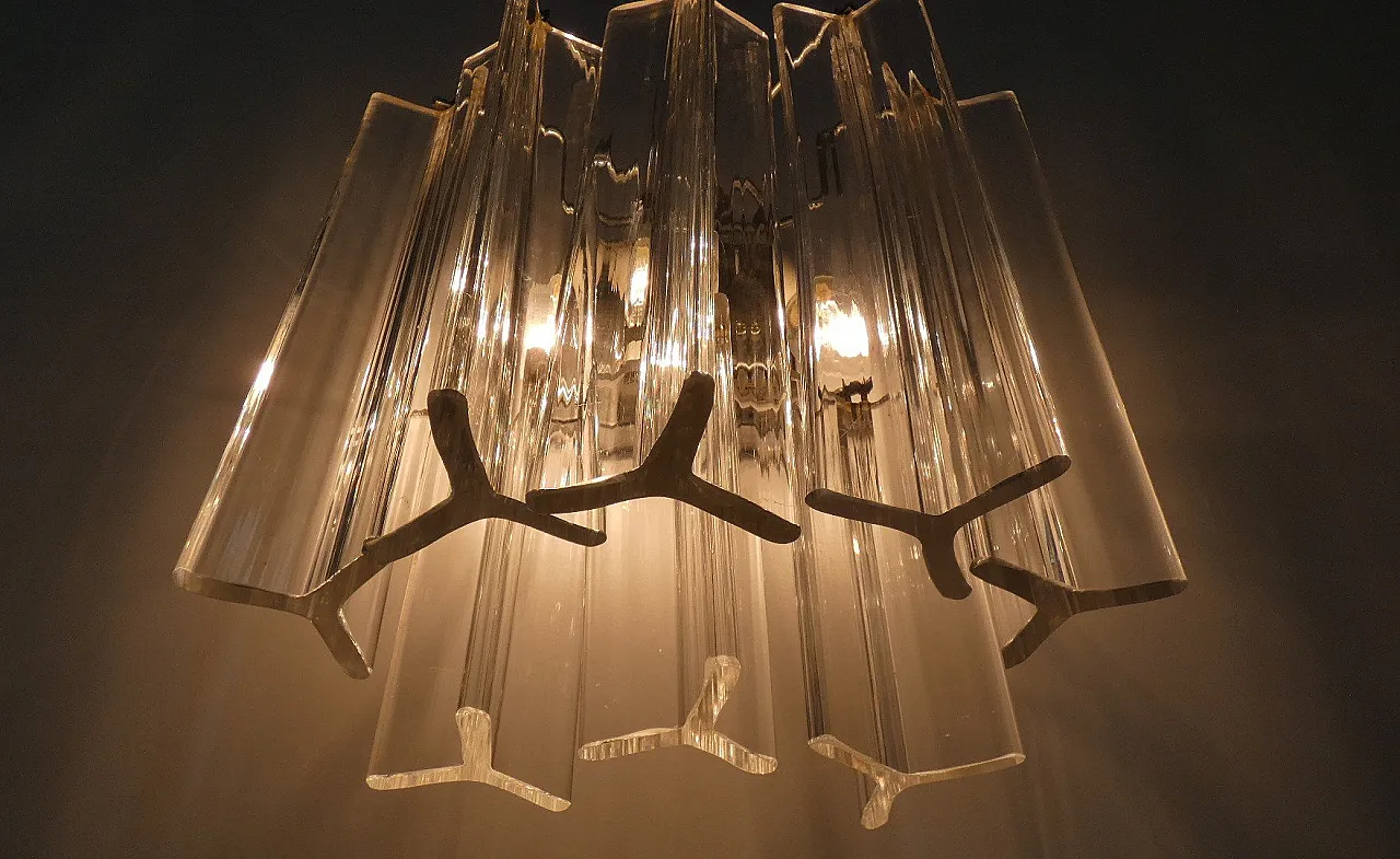 Trilobi wall lamp by Paolo Venini, Italy, 1970s 10