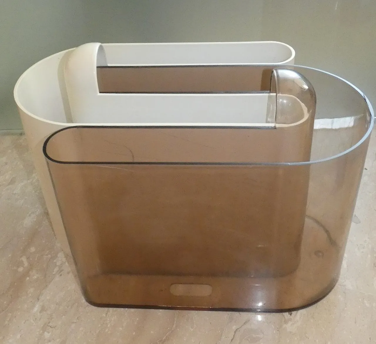 Pair of Magazine rack by Rodolfo Bonetto for Bilumen, 1968 3