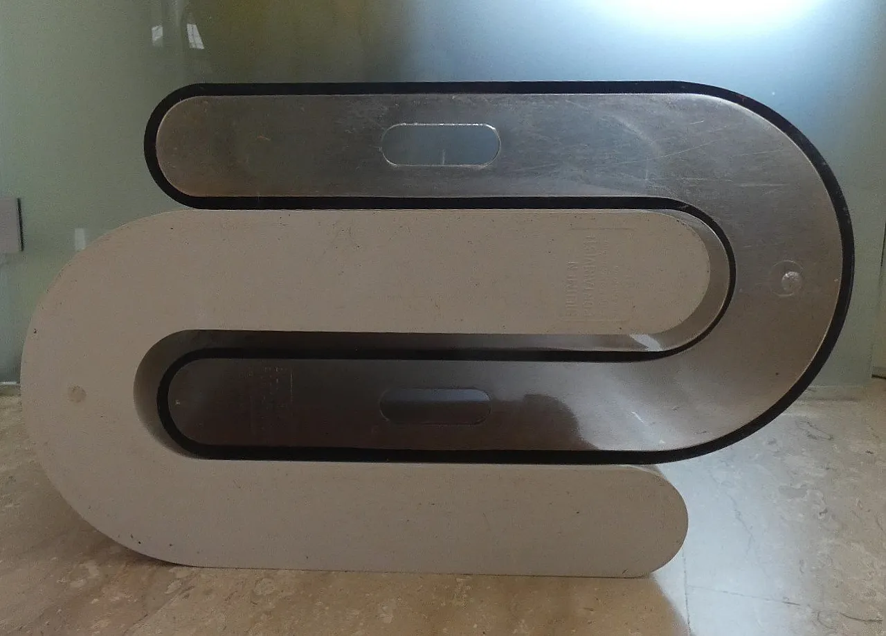 Pair of Magazine rack by Rodolfo Bonetto for Bilumen, 1968 4