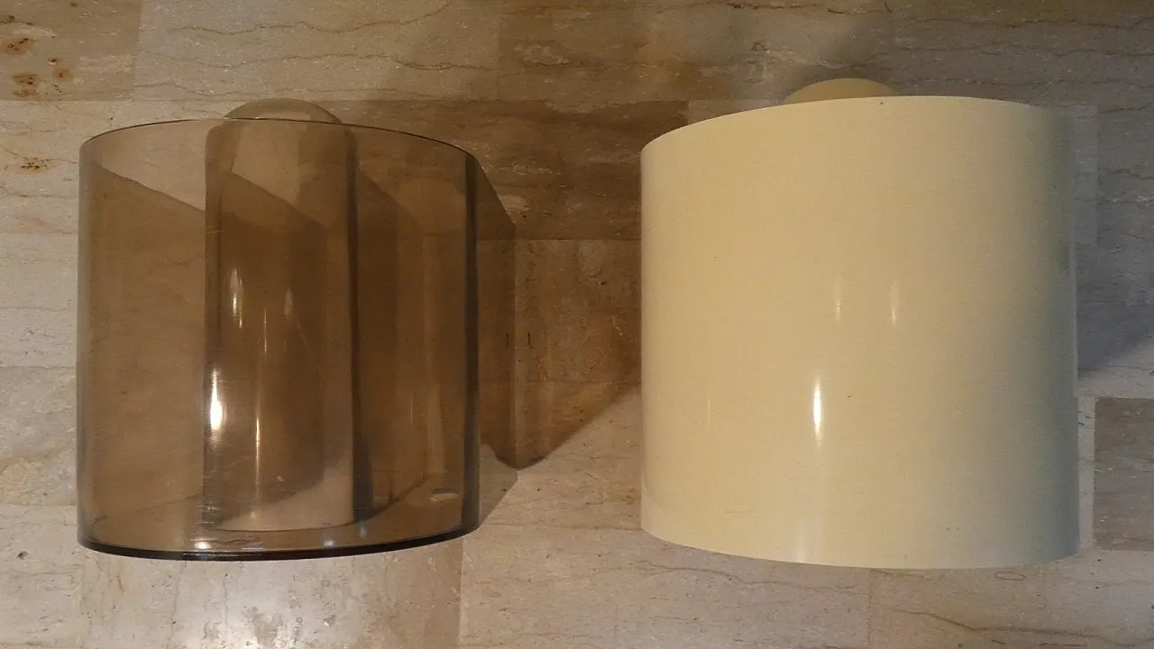 Pair of Magazine rack by Rodolfo Bonetto for Bilumen, 1968 10