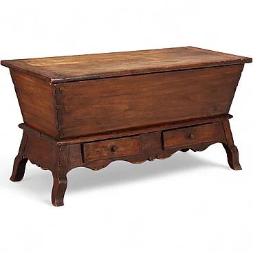 Sideboard in walnut-stained poplar, 19th century