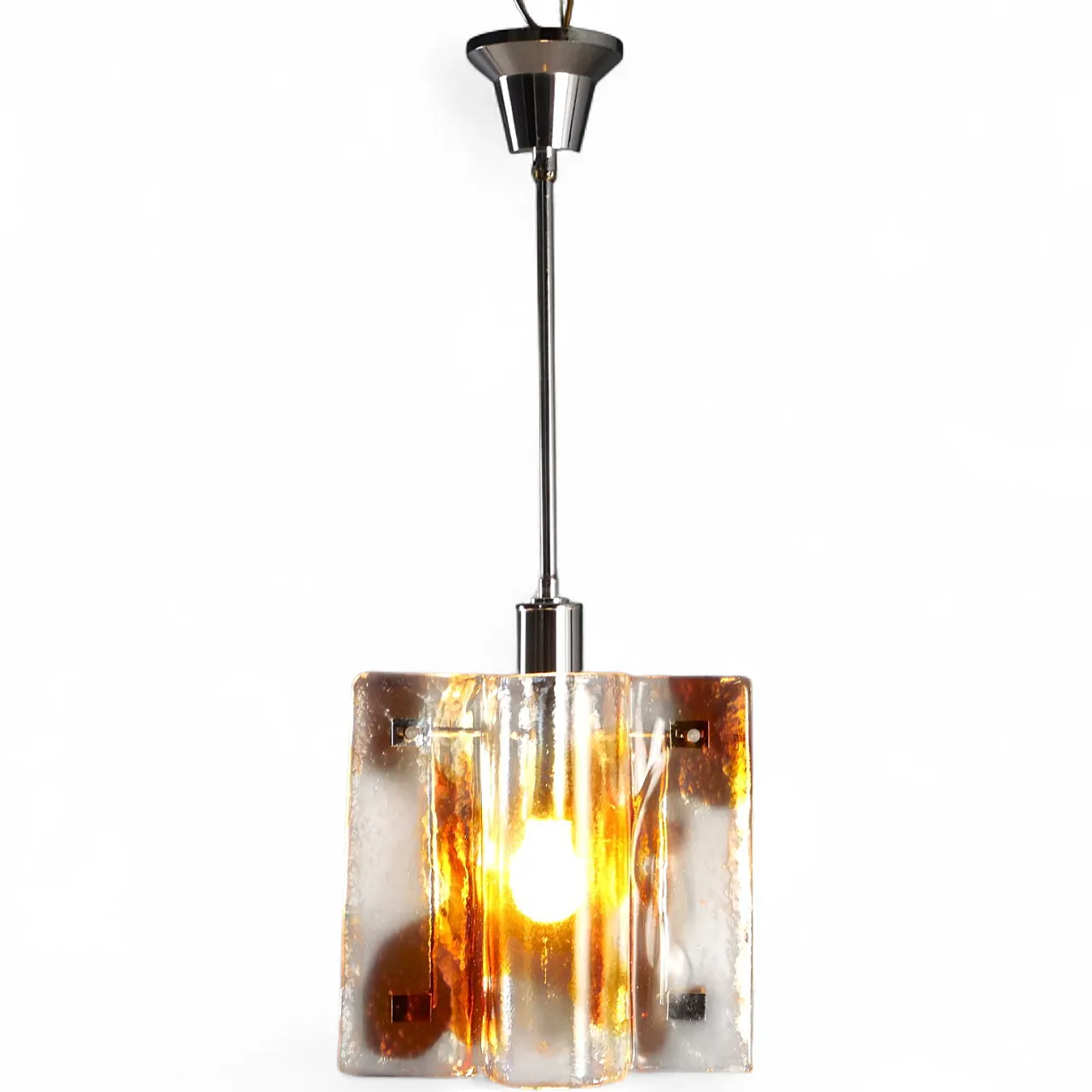 Chandelier in Murano glass, 1970s 9