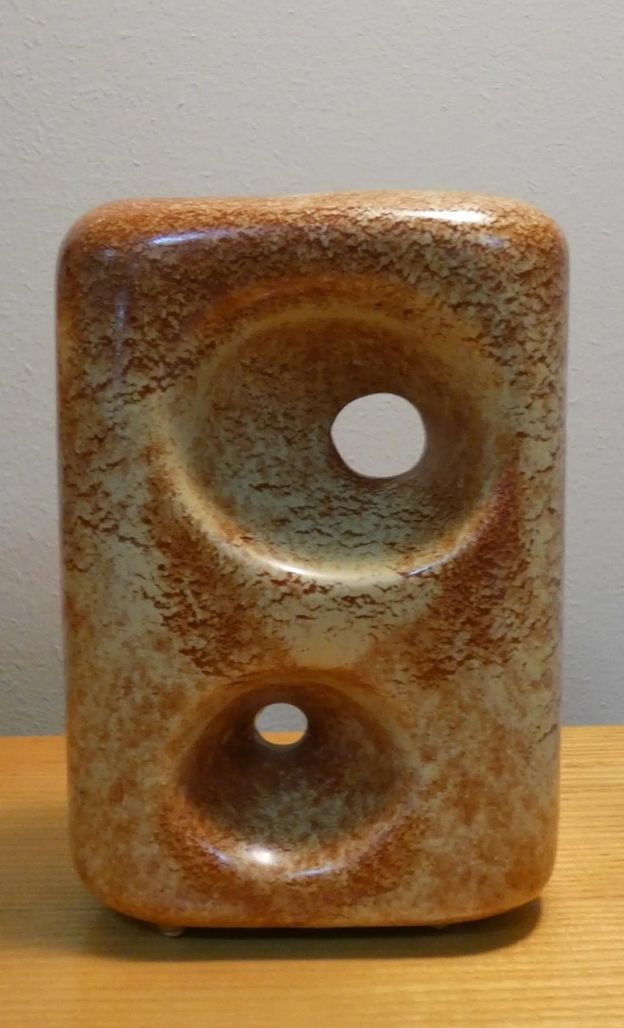 Pair of vases by Roberto Rigon for Bertoncello Ceramiche Darte, 70s 6