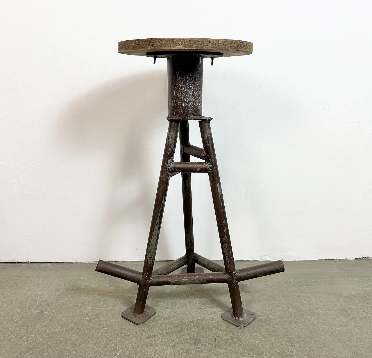Industrial Workshop Stool, 1960s 3