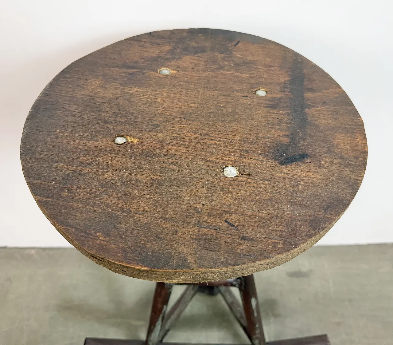 Industrial Workshop Stool, 1960s 6
