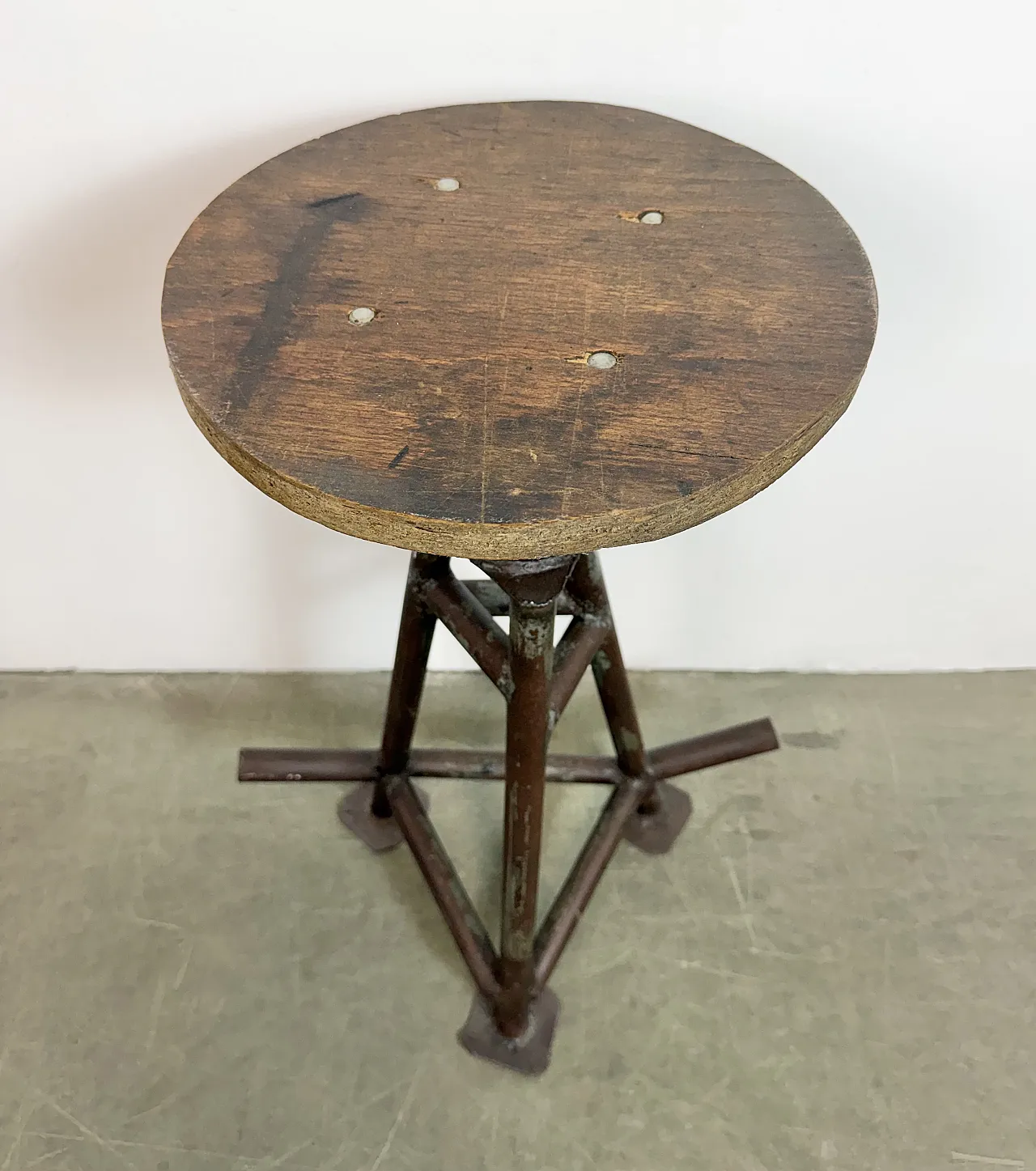 Industrial Workshop Stool, 1960s 15