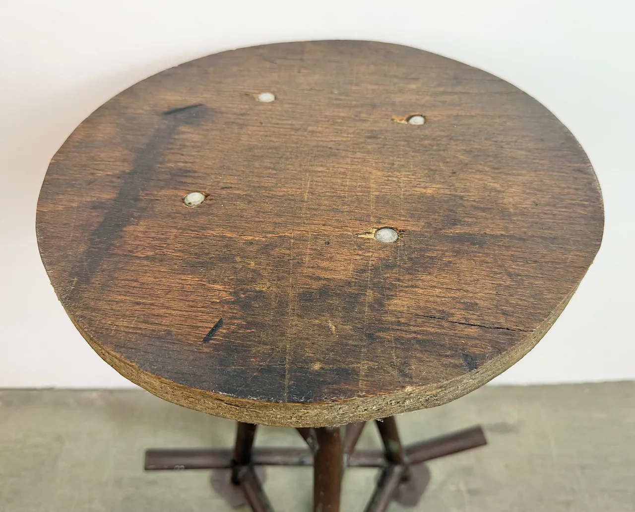 Industrial Workshop Stool, 1960s 16