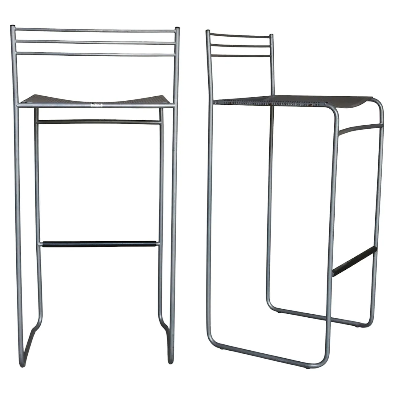 4 Bar stools by Giandomenico Belotti, 1970s 4