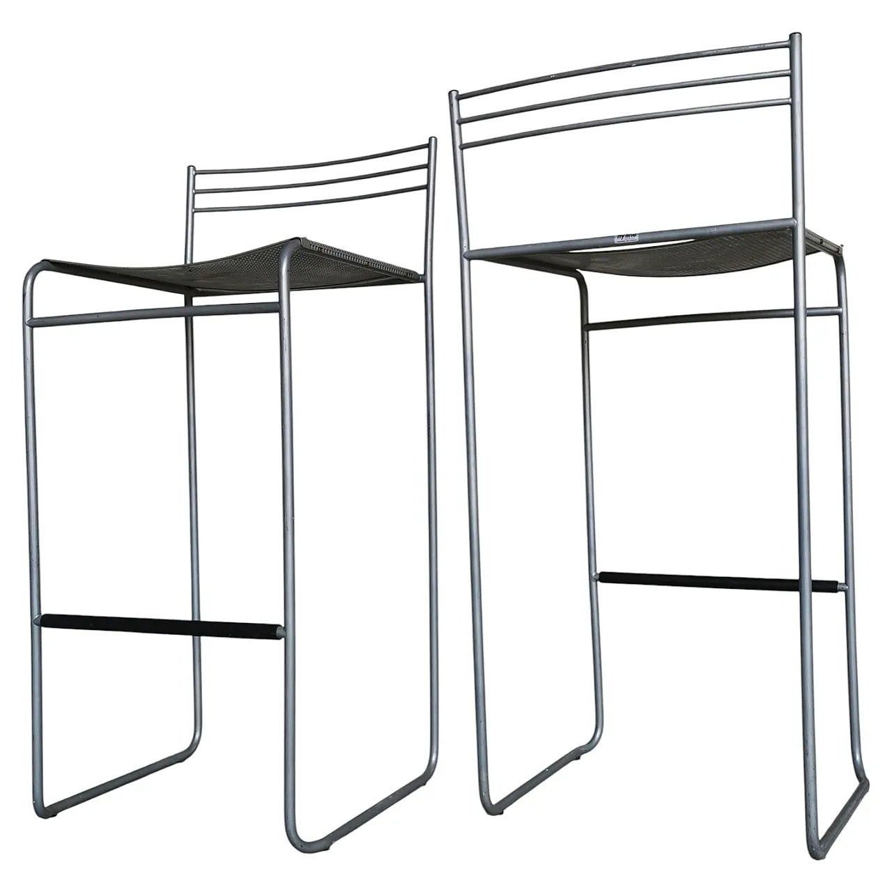 4 Bar stools by Giandomenico Belotti, 1970s 11