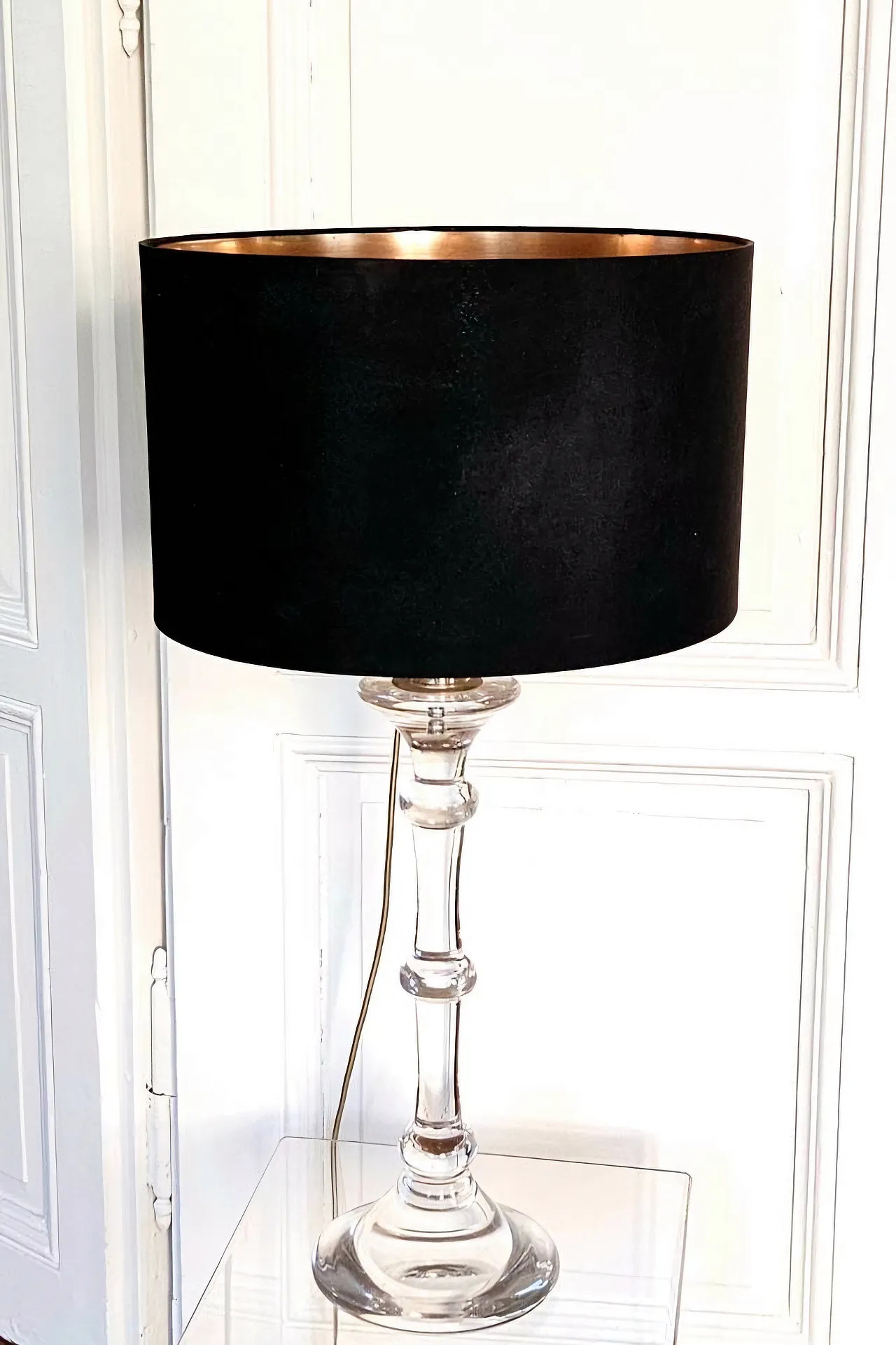 Ingo Maurer Glass Table Lamp - Design M, 1980s 3