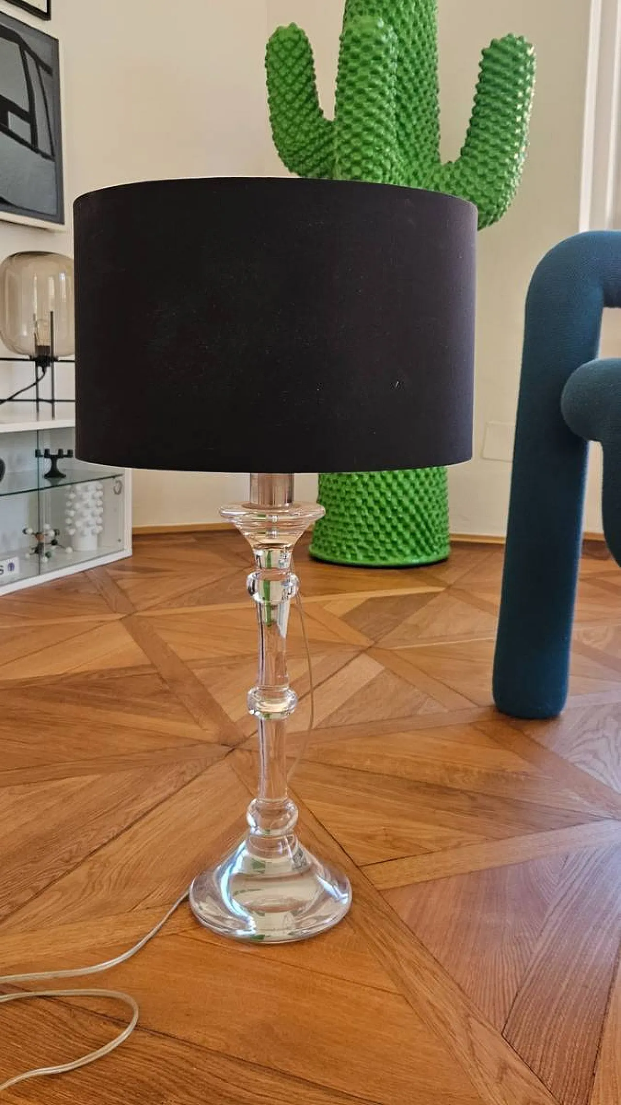 Ingo Maurer Glass Table Lamp - Design M, 1980s 4