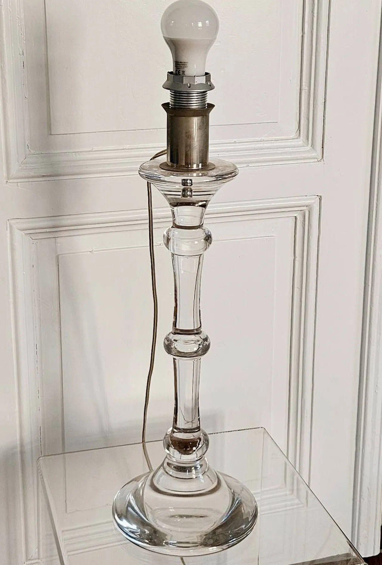 Ingo Maurer Glass Table Lamp - Design M, 1980s 6