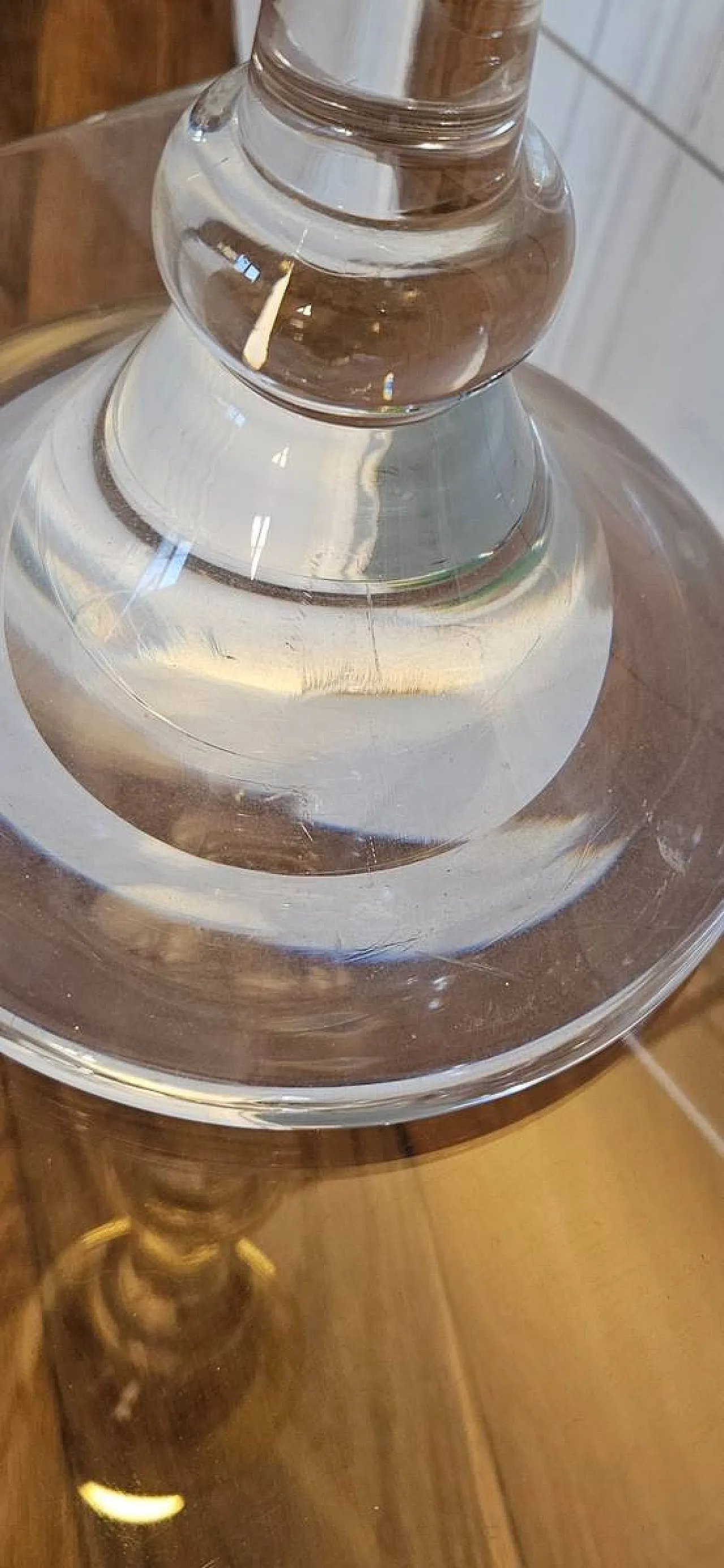 Ingo Maurer Glass Table Lamp - Design M, 1980s 8