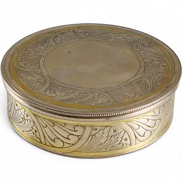 Silver snuffbox by Morini Bologna, 20th century