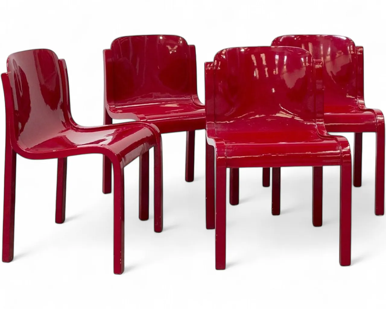 4 T70 Mito chair by Carlo Bartoli, 1960s 9