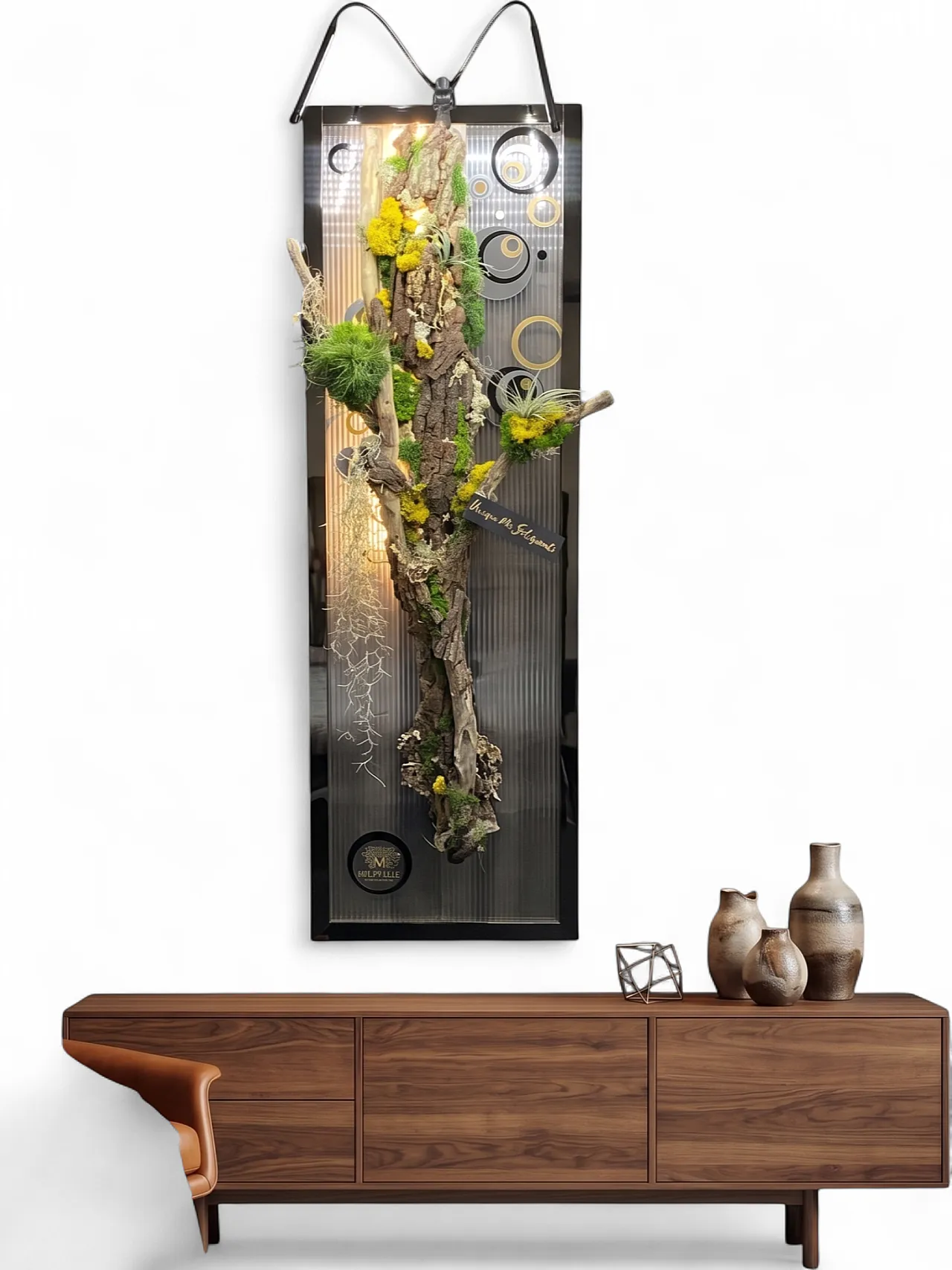Vertical Light Installation Respiro by Biophilic, 2000s 18