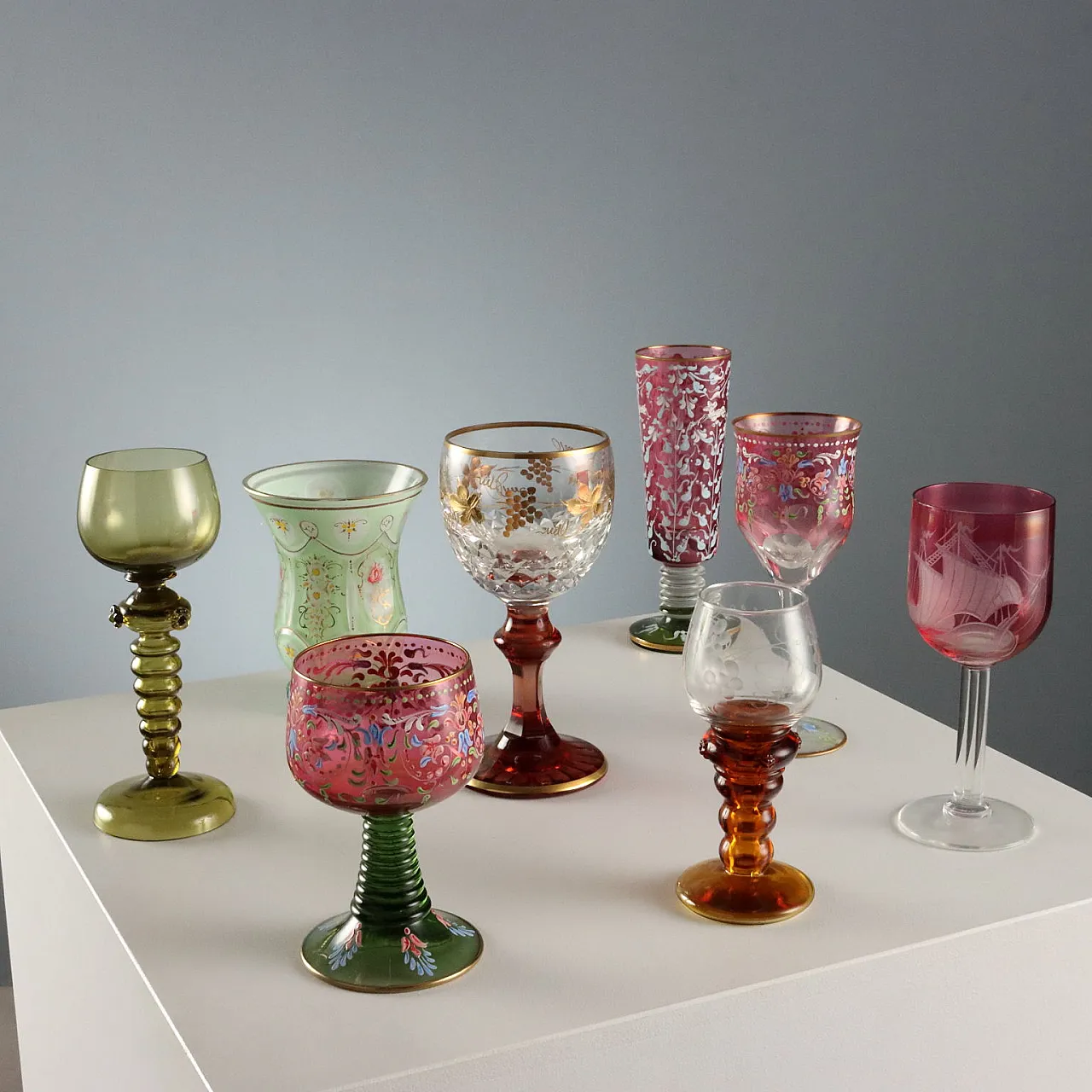 8 Glasses, 20th century 1