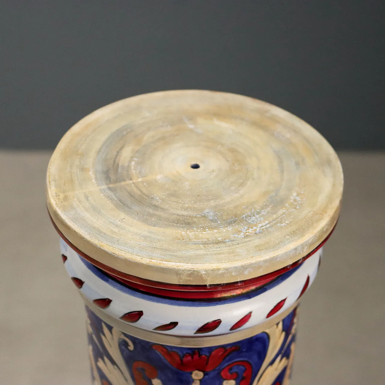 Luster Majolica Column I.C.A.P., 20th century 8