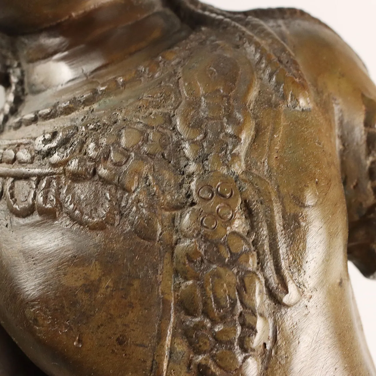 Bodhisattva bronze sculpture, 20th century 6