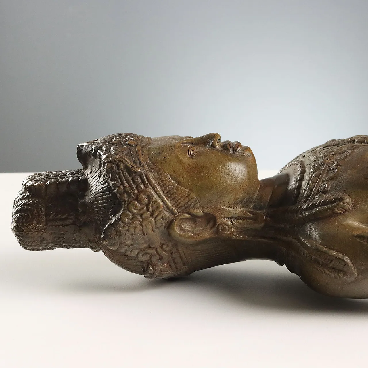 Bodhisattva bronze sculpture, 20th century 9