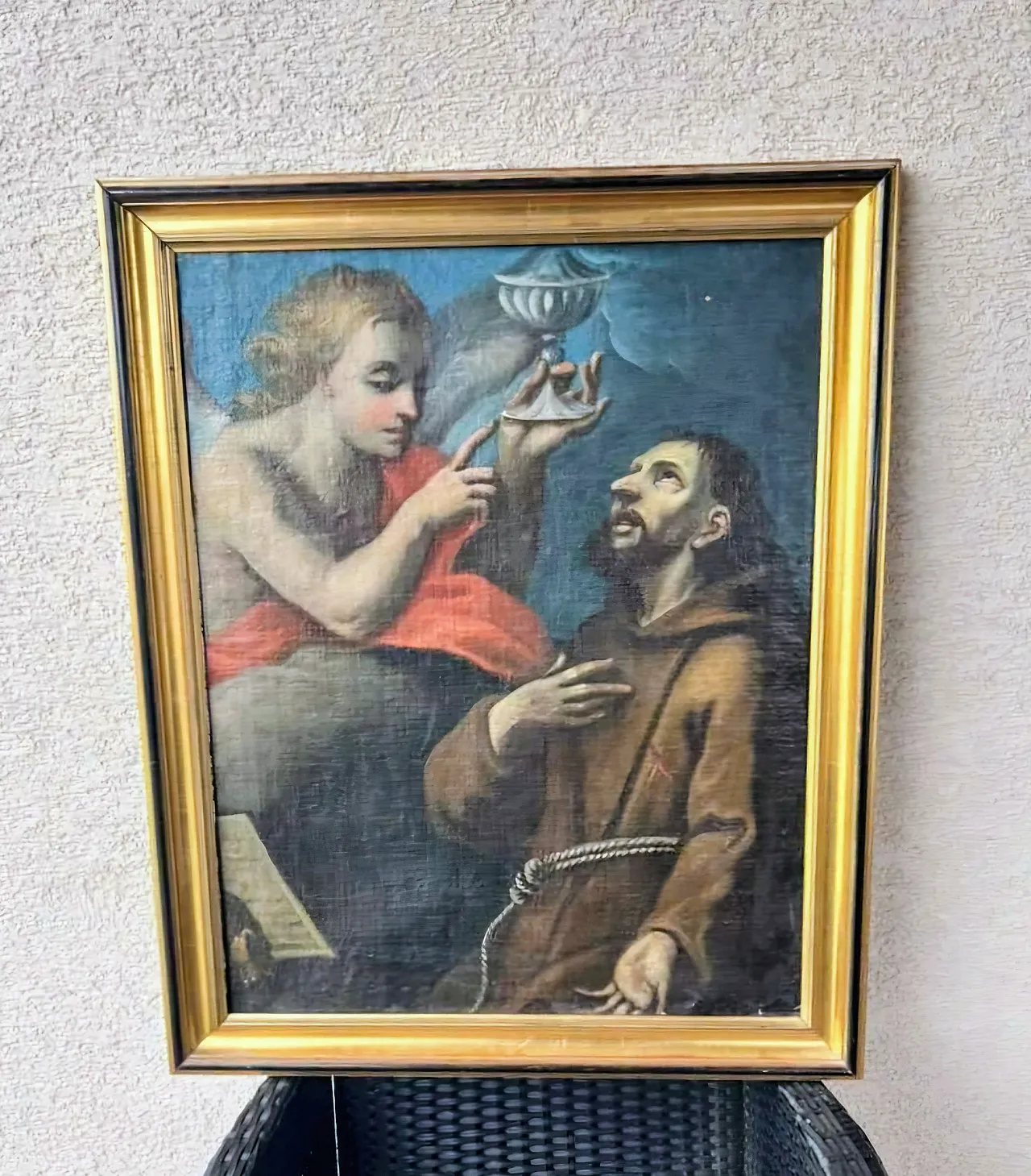 Vision of Saint Paschal Baylon - Venetian School, 17th Century 2