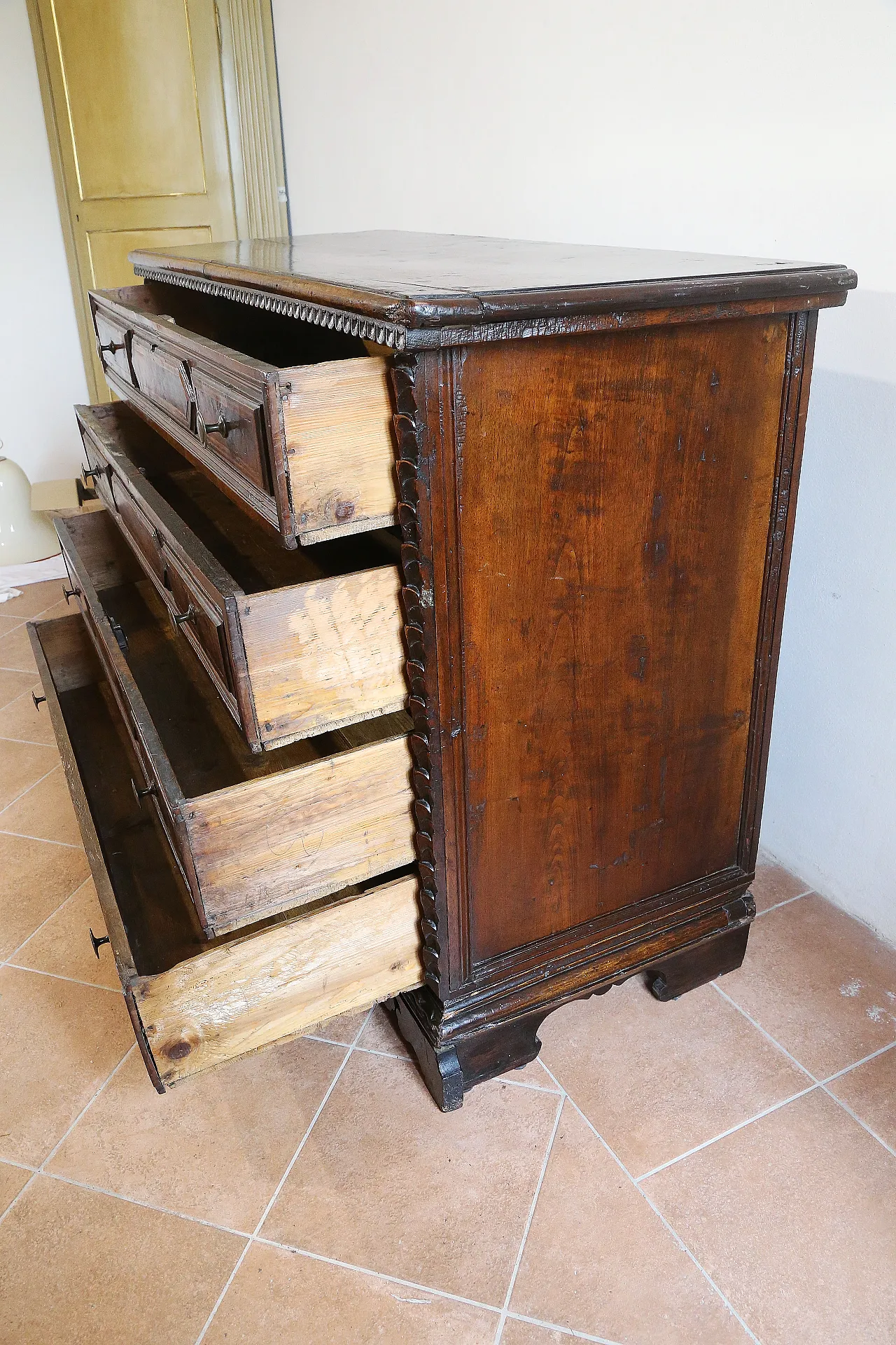 Canterano lombardo olmo Bottega Caniana Bergamo, '600 16