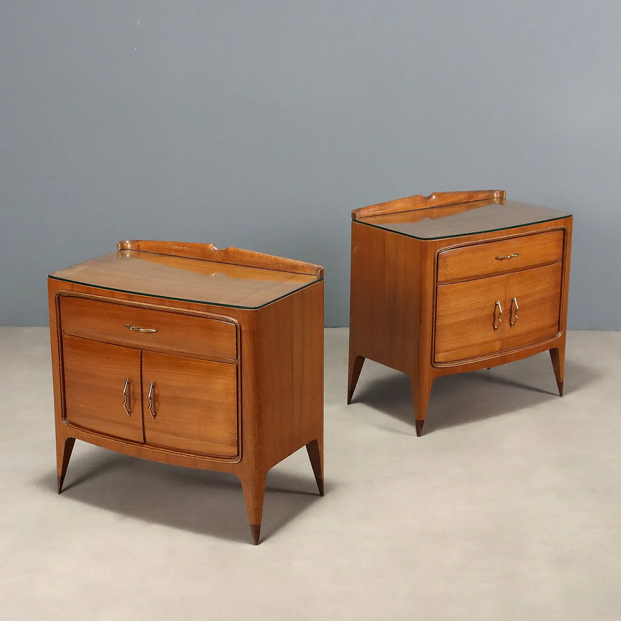 Pair of bedside tables, 1950s 1