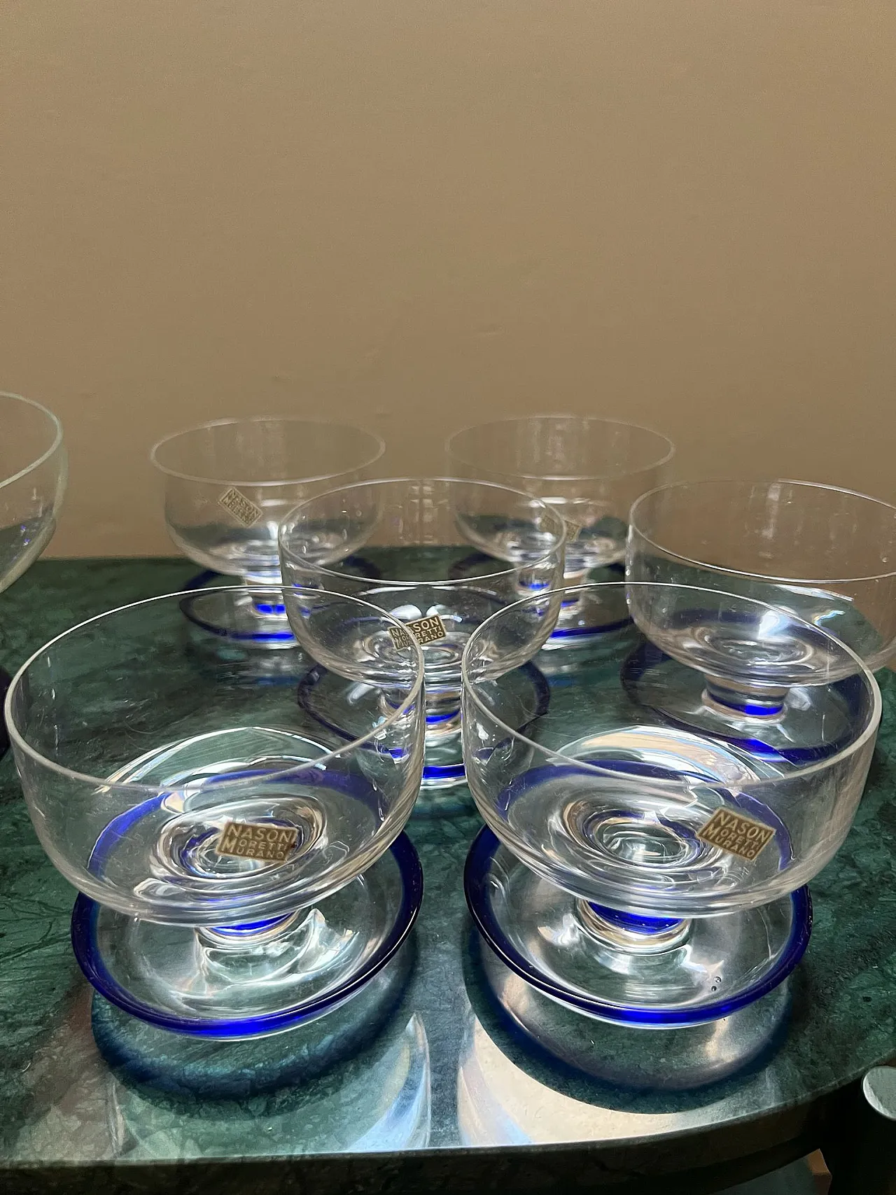 Set macedonia Murano di Nason Moretti, anni '70 2