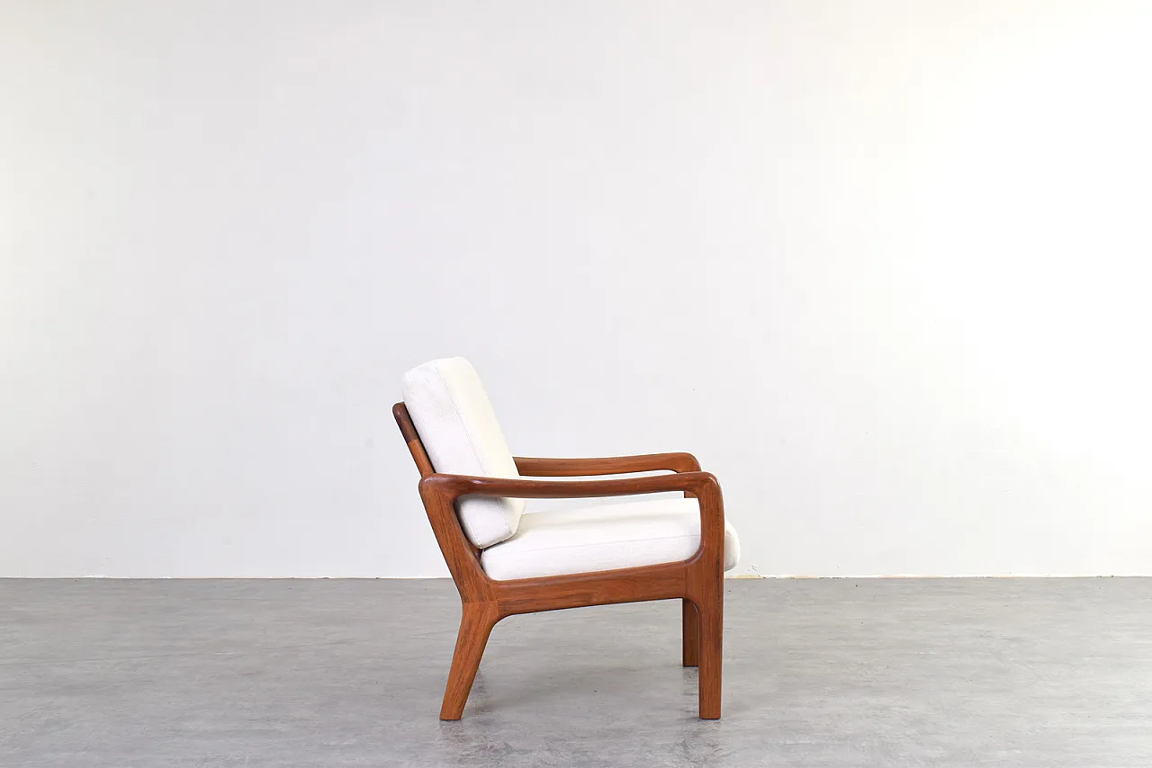 Poltrona Mid-Century di Juul Kristensen, Danimarca, anni '60. 3