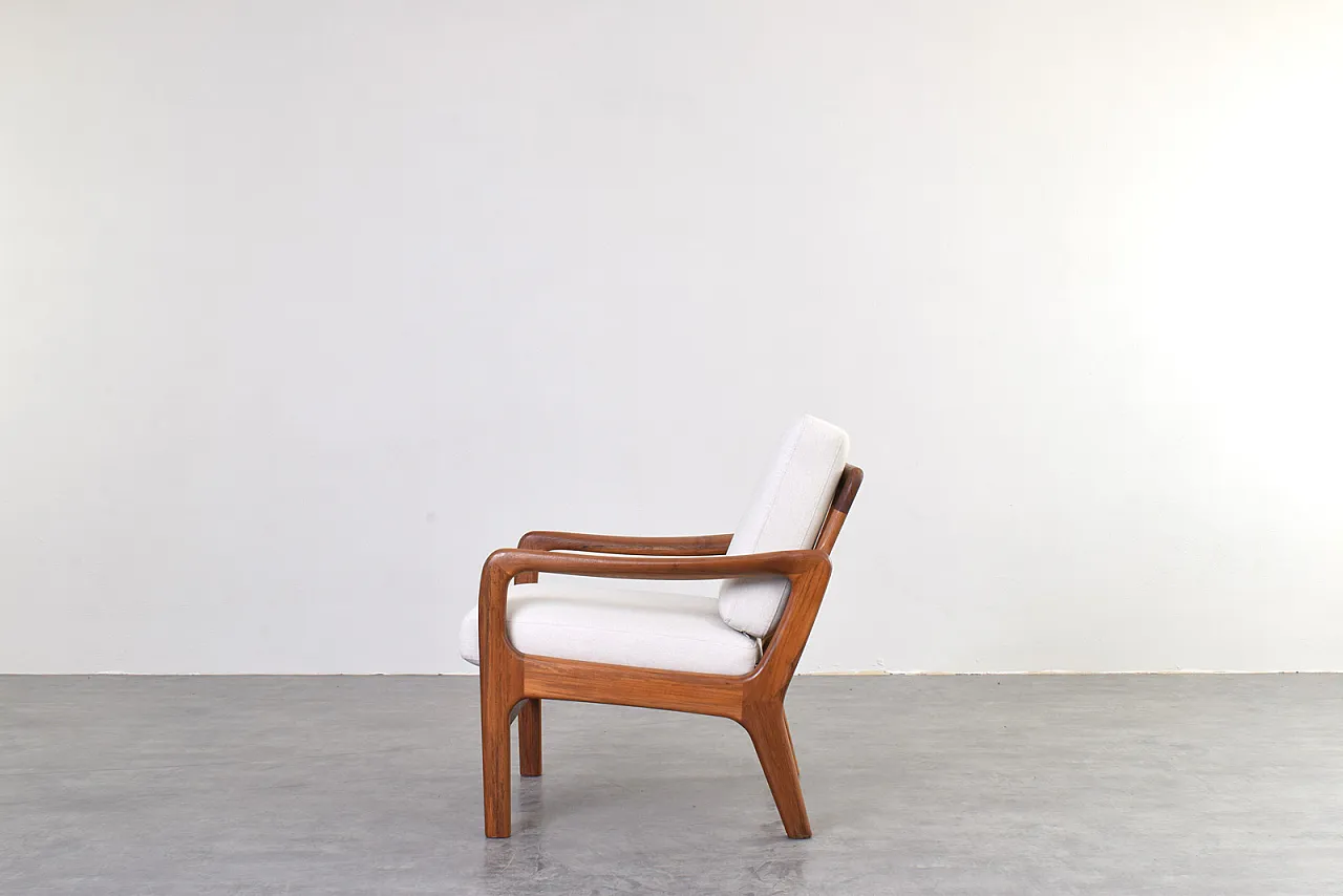 Poltrona Mid-Century di Juul Kristensen, Danimarca, anni '60. 4