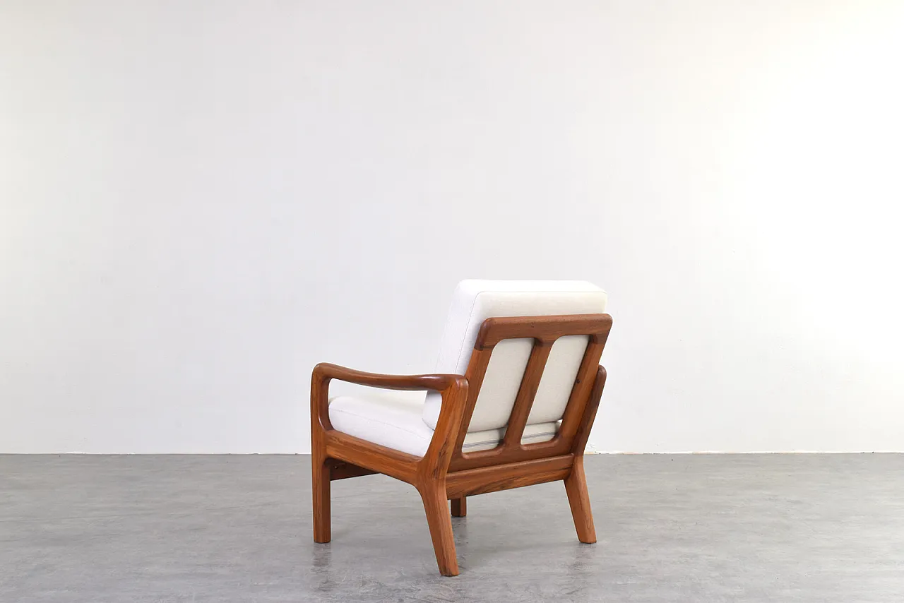 Poltrona Mid-Century di Juul Kristensen, Danimarca, anni '60. 6