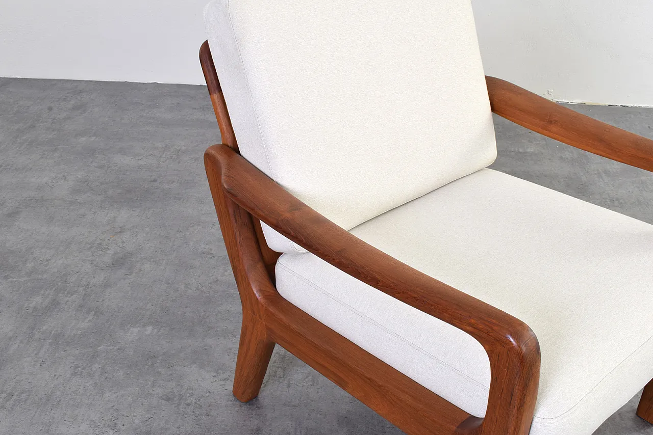 Poltrona Mid-Century di Juul Kristensen, Danimarca, anni '60. 10