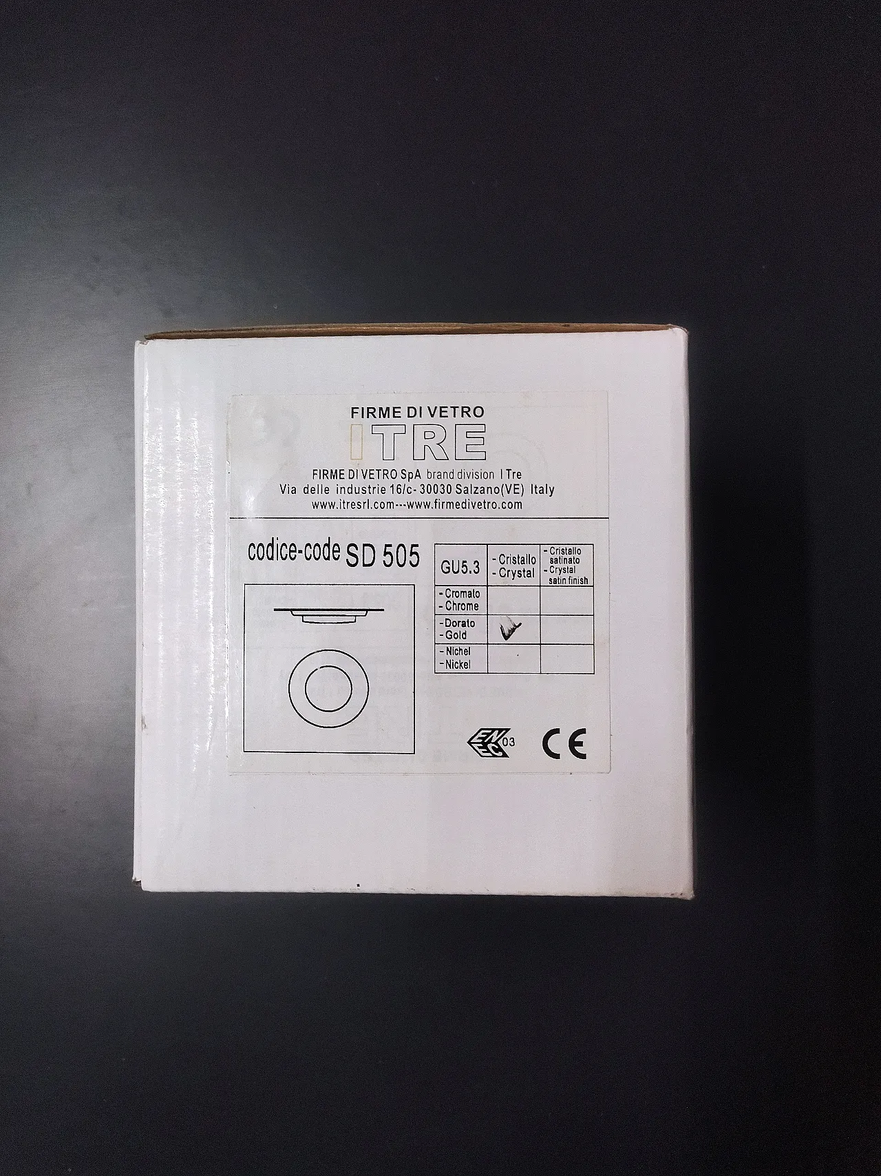 ITre gold recessed spotlights 8