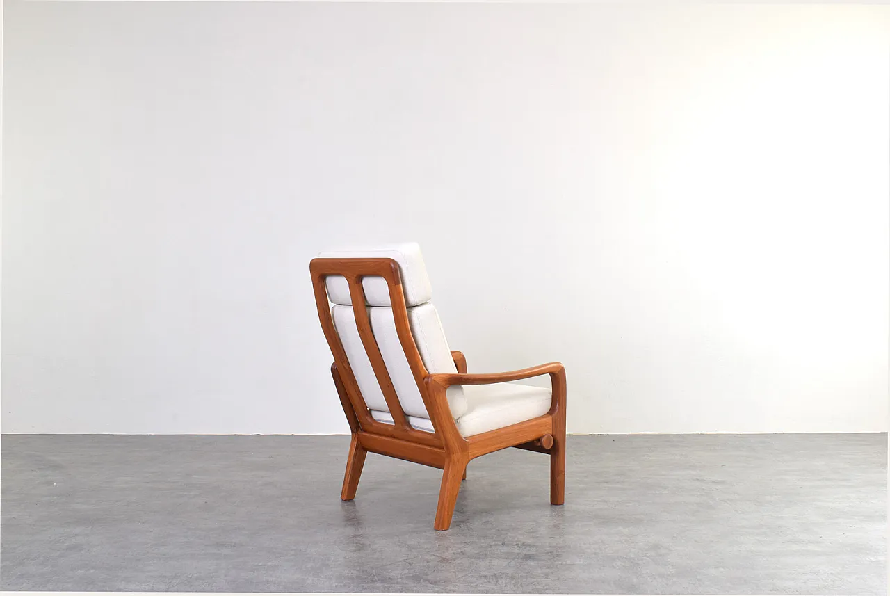 Coppia poltrone Mid-Century in teak di Juul Kristensen, anni '60 11