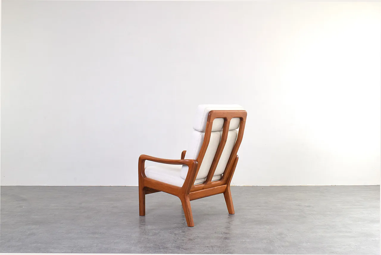 Coppia poltrone Mid-Century in teak di Juul Kristensen, anni '60 12