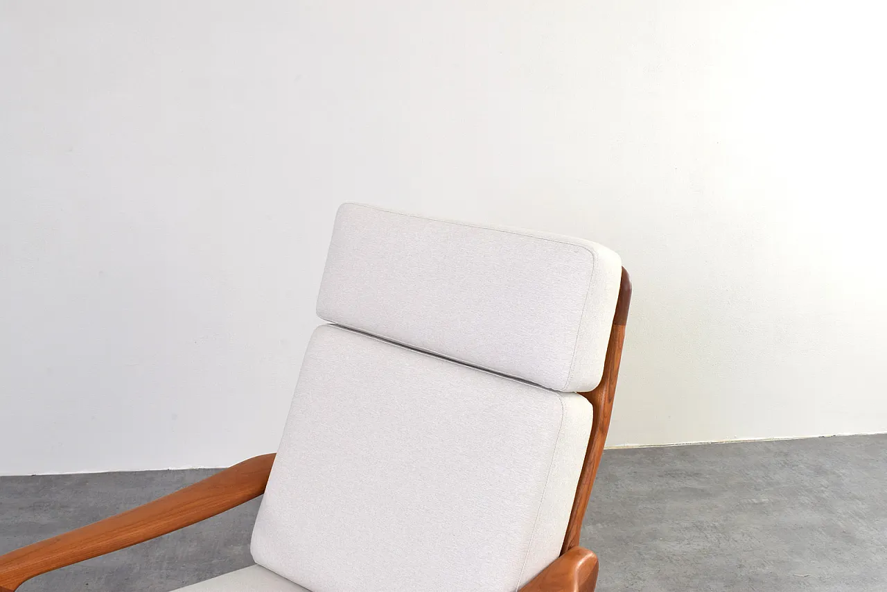 Coppia poltrone Mid-Century in teak di Juul Kristensen, anni '60 14