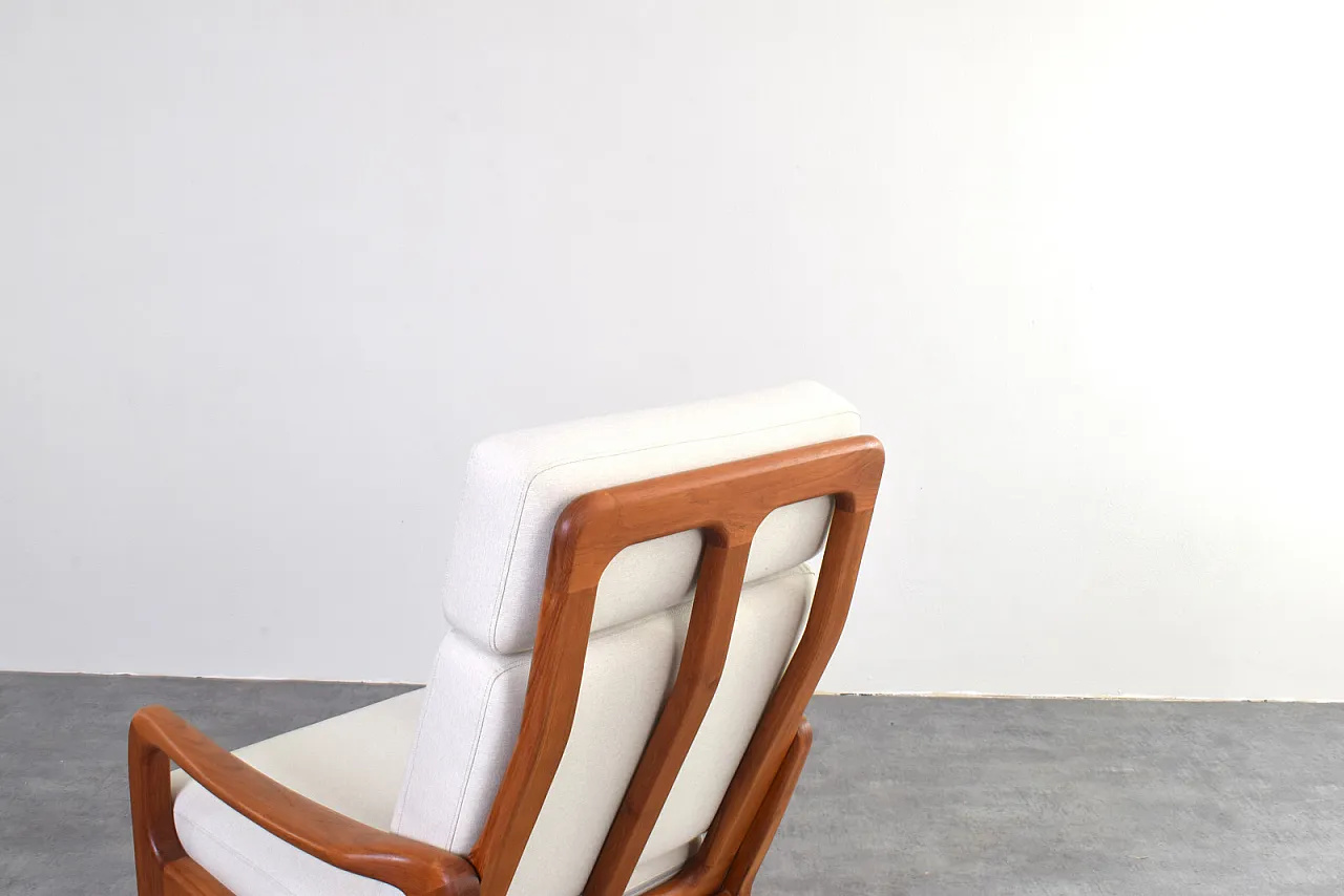 Coppia poltrone Mid-Century in teak di Juul Kristensen, anni '60 17
