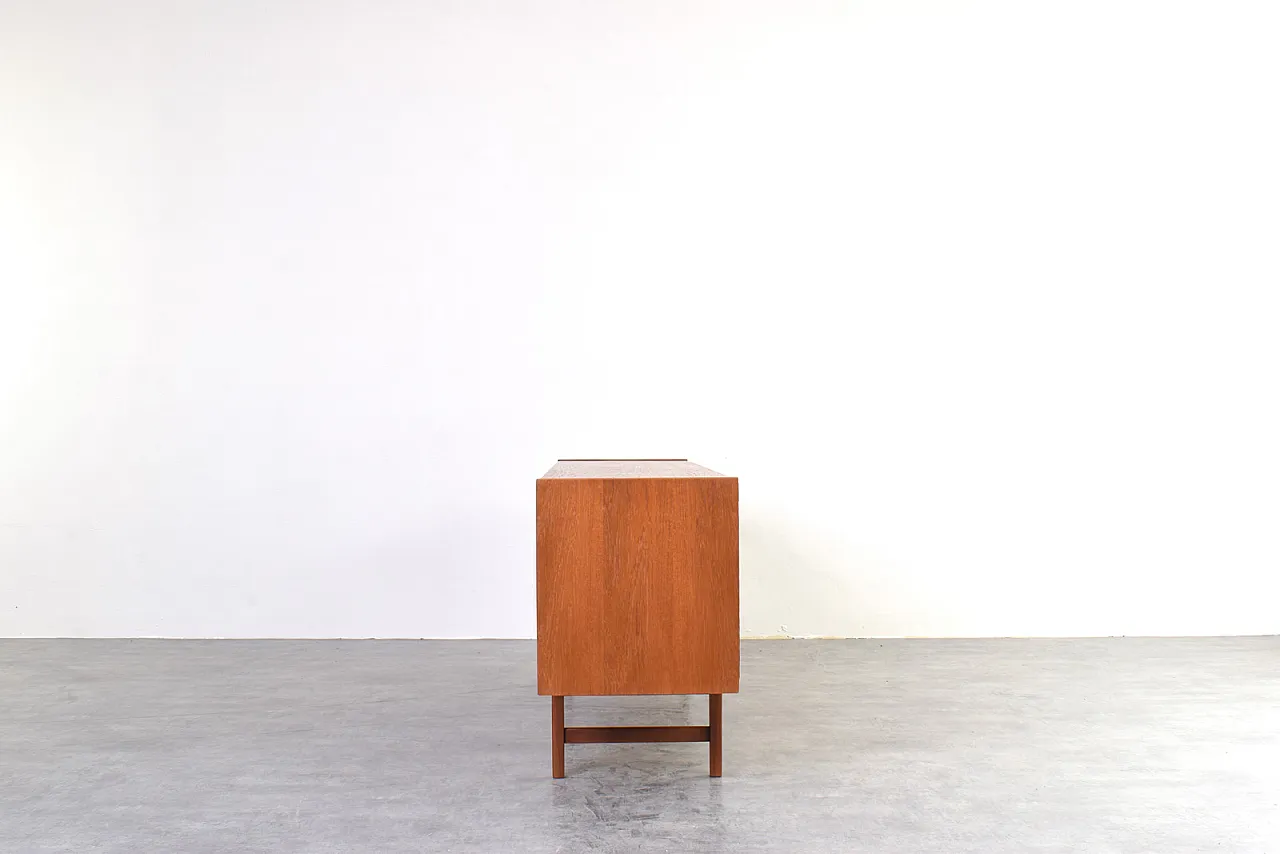 Credenza Hi-Fi Mid-Century in teak Ulvö di Erik Wørts per Ikea, anni '60. 7