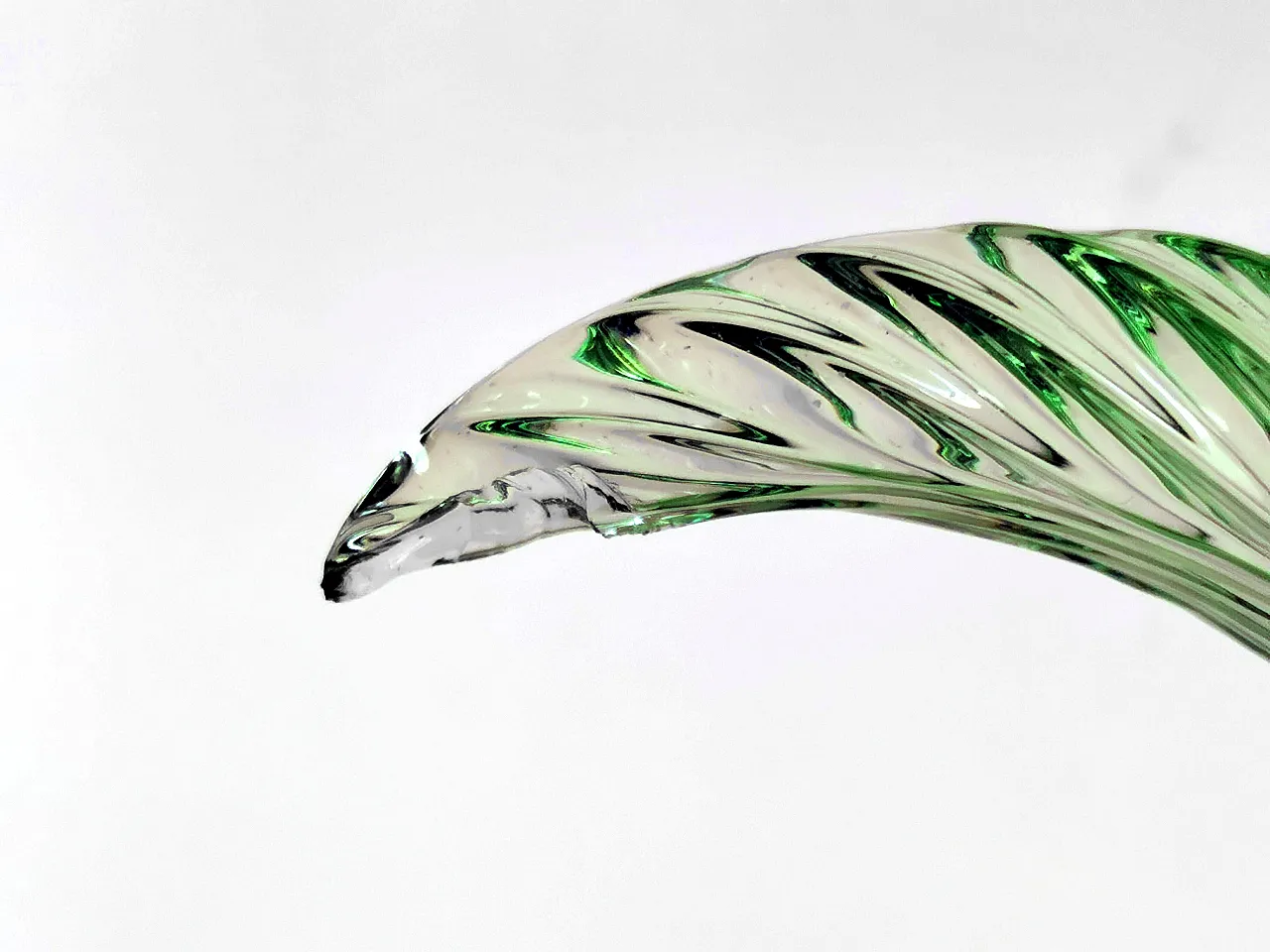 Succulent plant glass by Marzotto Marta for Formia Venice, 1990s 9