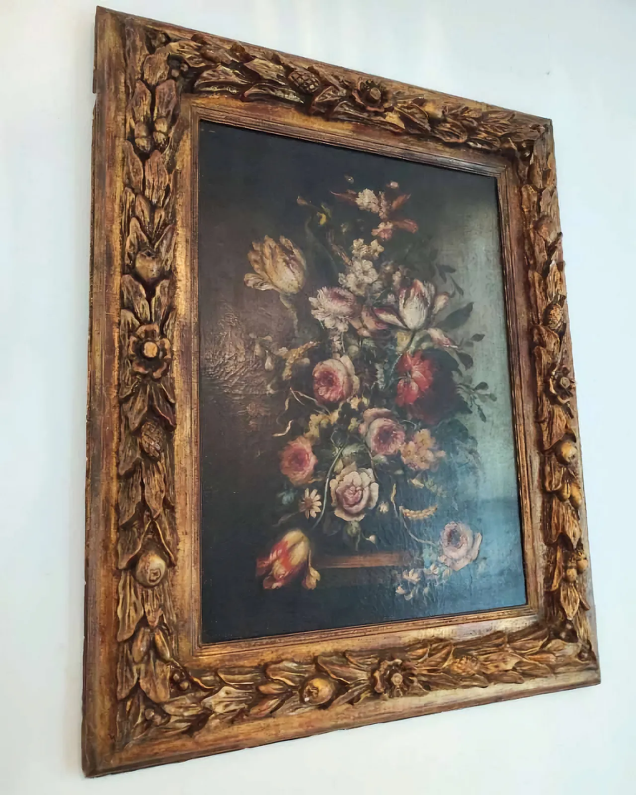 Floral Still Life - Flemish School, Oil on Canvas, 17th Century 2