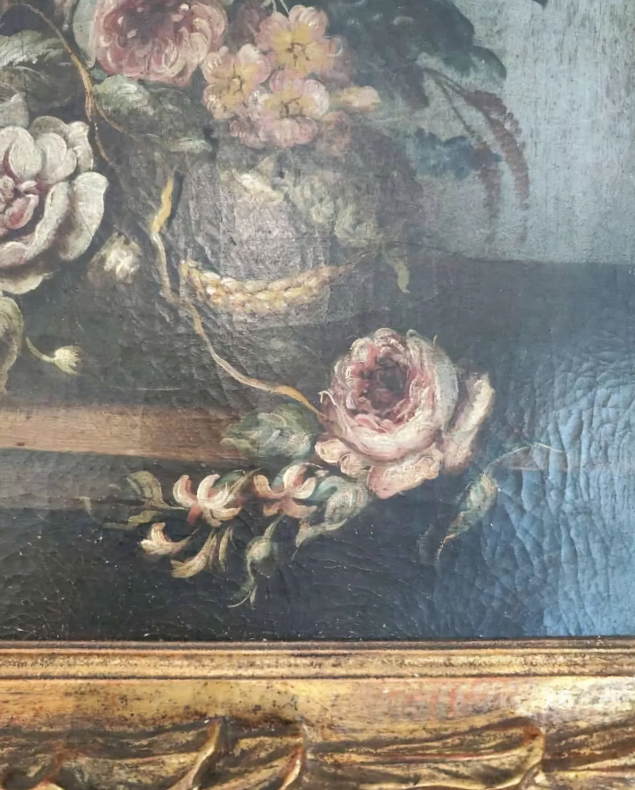 Floral Still Life - Flemish School, Oil on Canvas, 17th Century 9