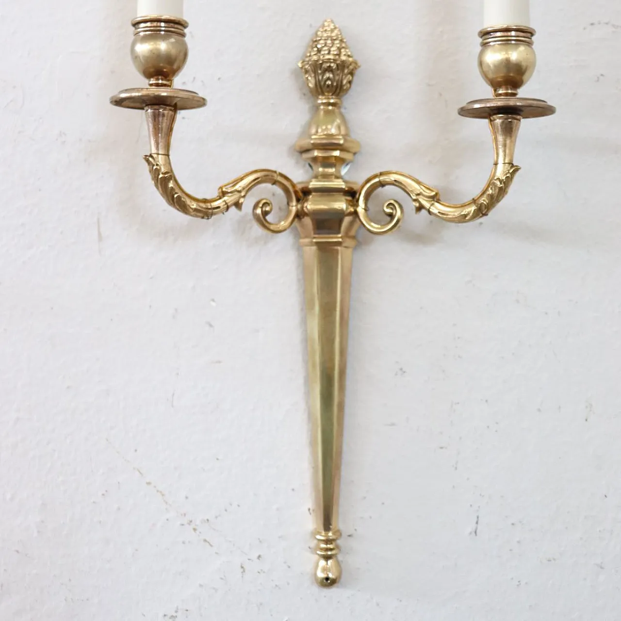 3 gilded brass appliques, 19th century 6