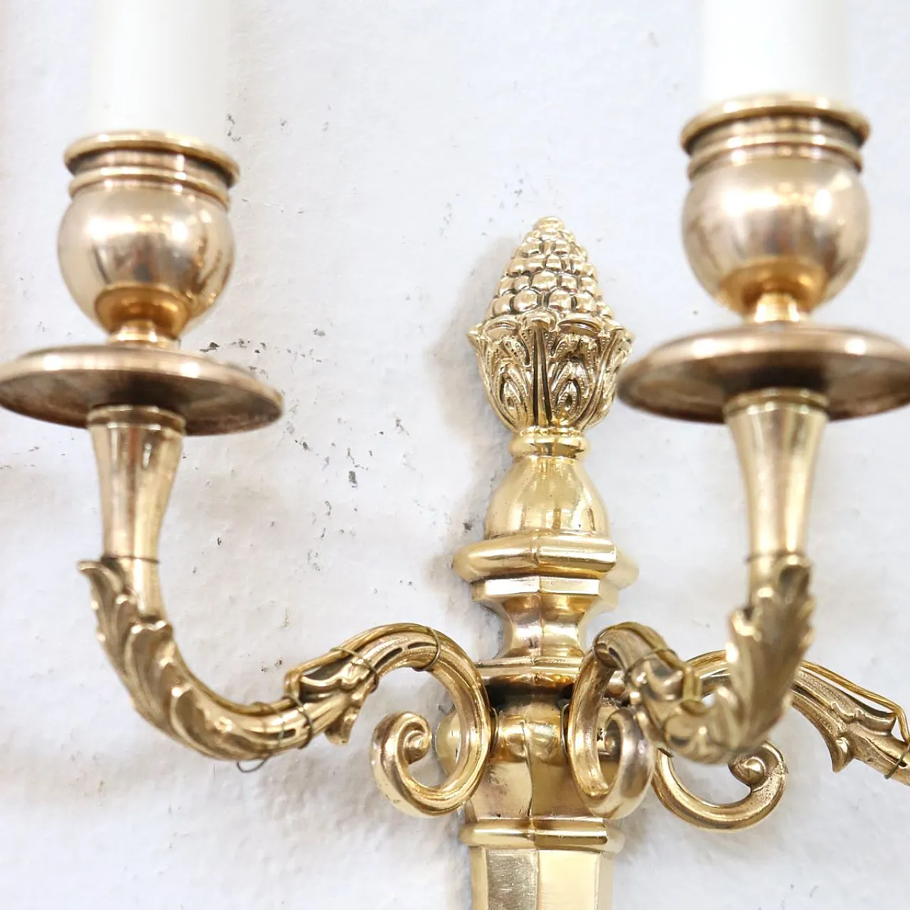 3 gilded brass appliques, 19th century 10