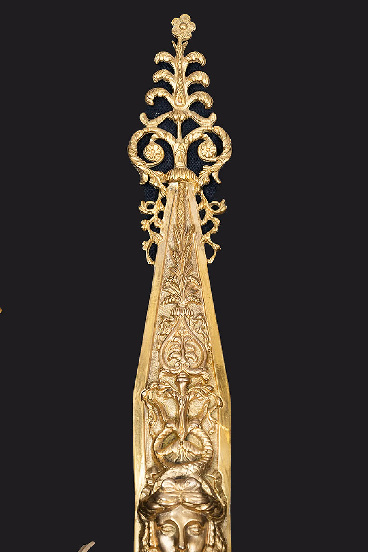 4 Appliques Napoleone III in bronzo dorato, Francia, '800 3